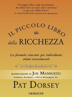 cover image of Il piccolo libro della ricchezza